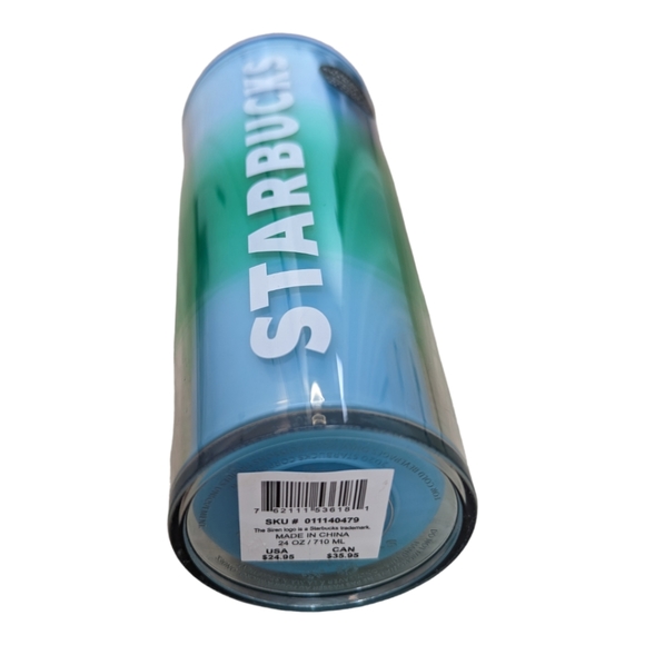 Starbucks Blossom Color Change Venti Tumbler W/Swirl Straw Topper - Picture 4 of 7